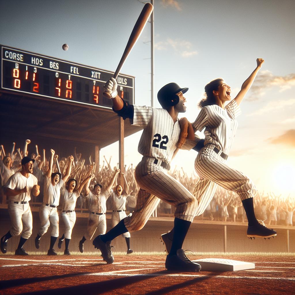 Baseball Celebration Moment