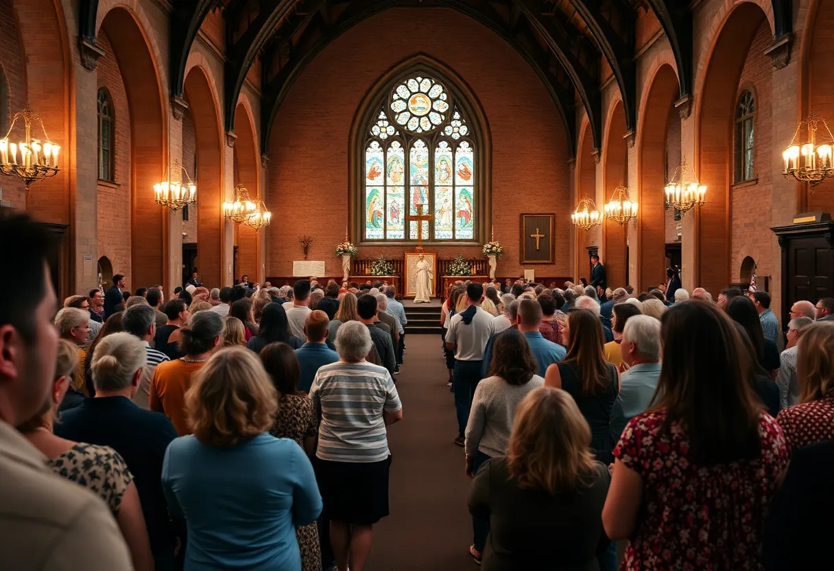 Audience at Biden's farewell speech in Charleston