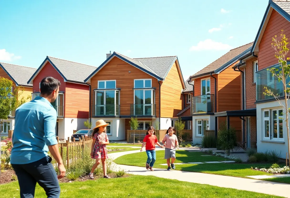 Community housing development in Lakelands