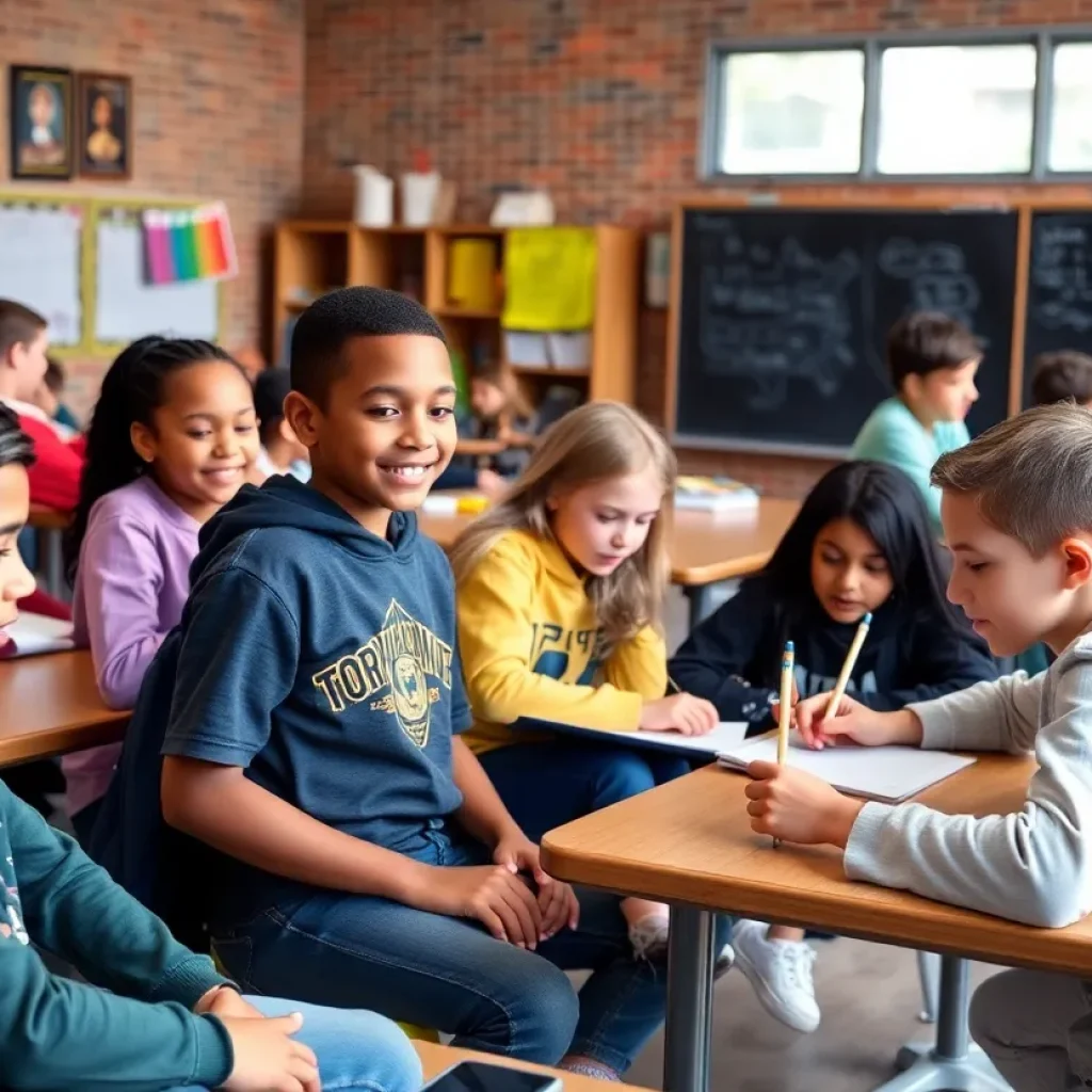 Students participating in choice and magnet programs at Greenwood School District