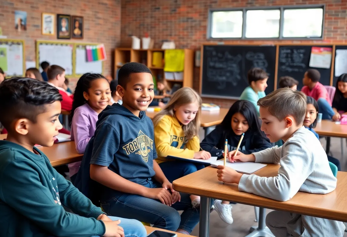 Students participating in choice and magnet programs at Greenwood School District
