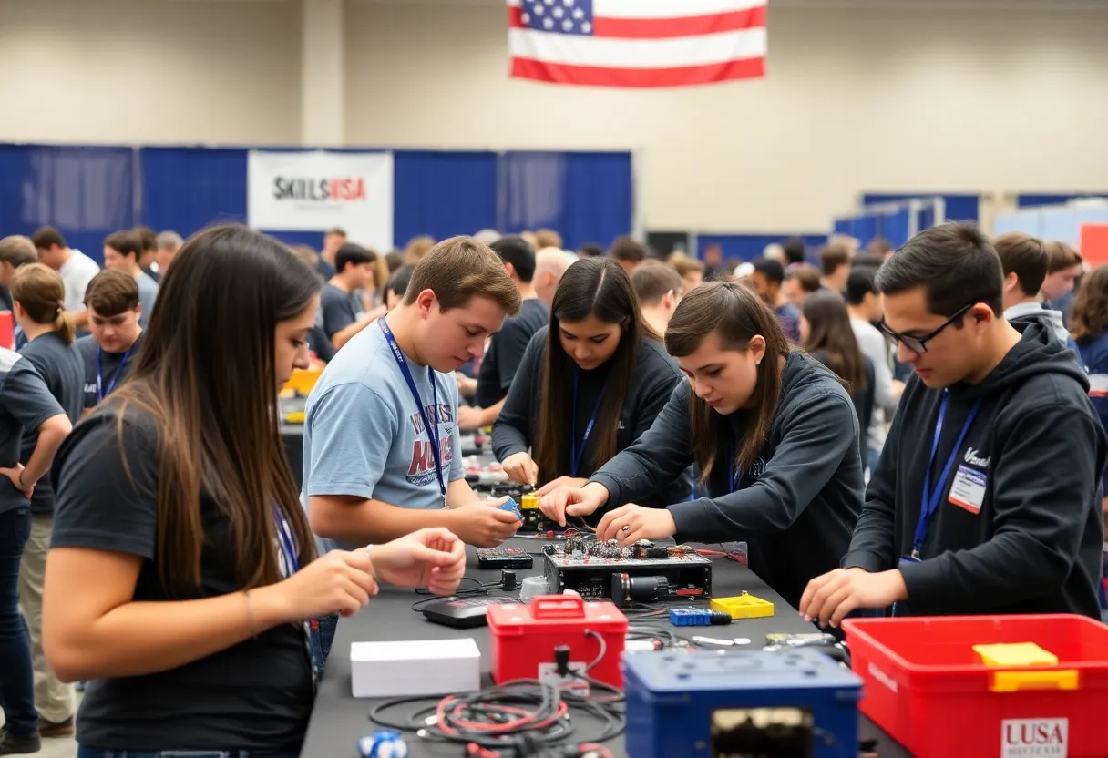 SkillsUSA Competition in Columbia