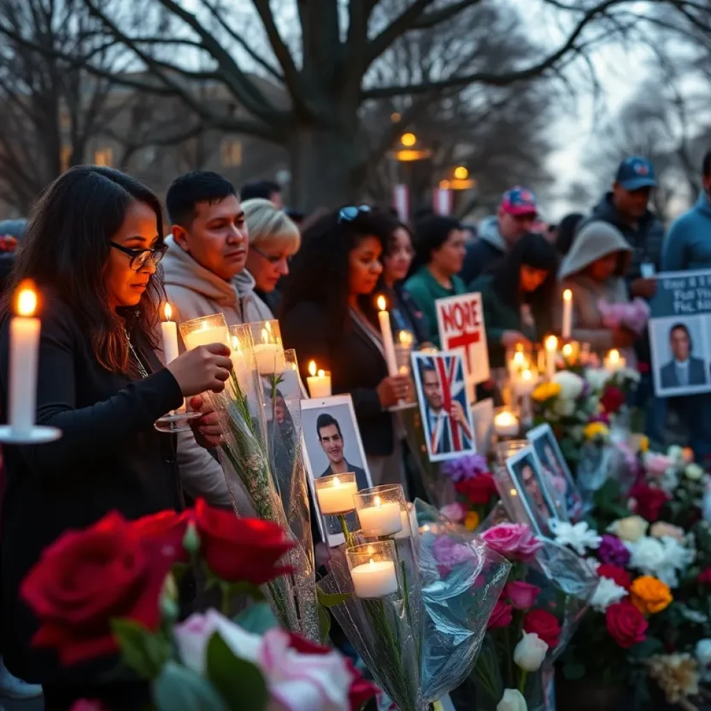Community vigil for victims of gun violence