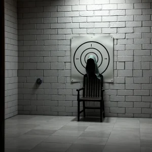 Death chamber designed for execution
