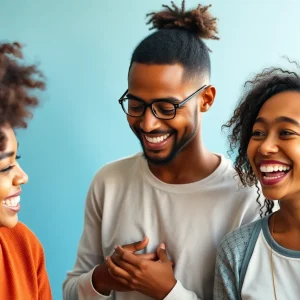Diverse individuals engaging in emotional marketing strategies