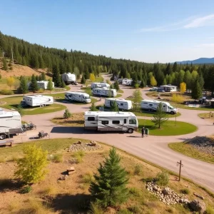 New RV park in Greenwood County with scenic walking trails