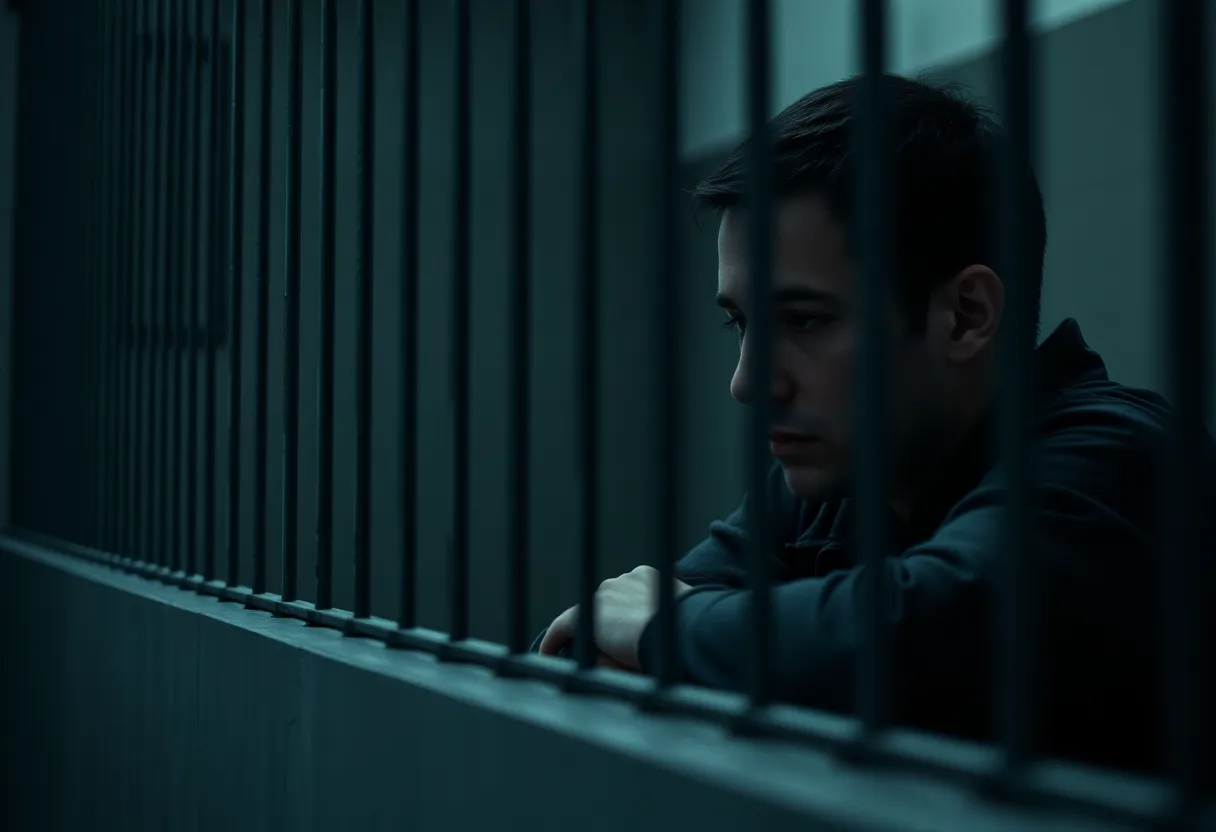 Representation of a somber capital punishment execution scene