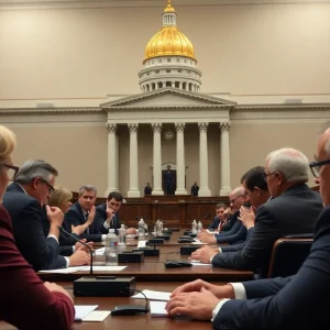 South Carolina Senate hearing about state treasurer issues.