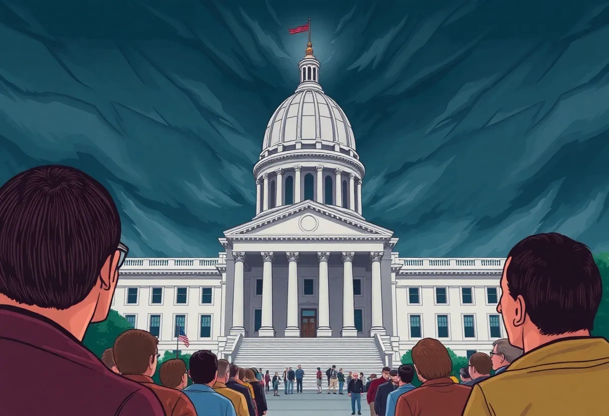 South Carolina State Capitol symbolizing political challenges