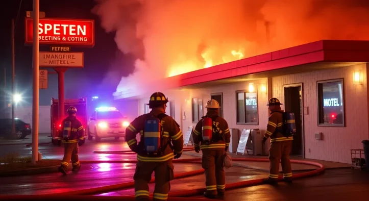 Fire Breaks Out at Baymont Inn in Greenwood, SC