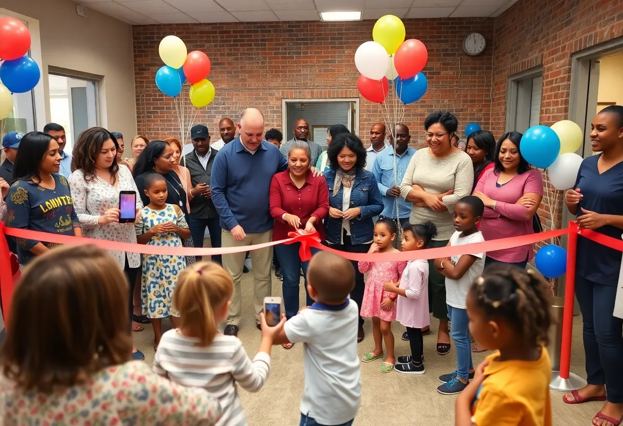Community celebrates Comcast broadband expansion in Greenwood, SC.