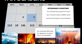 IRS Extends Tax Filing Deadlines for Disaster-Affected States