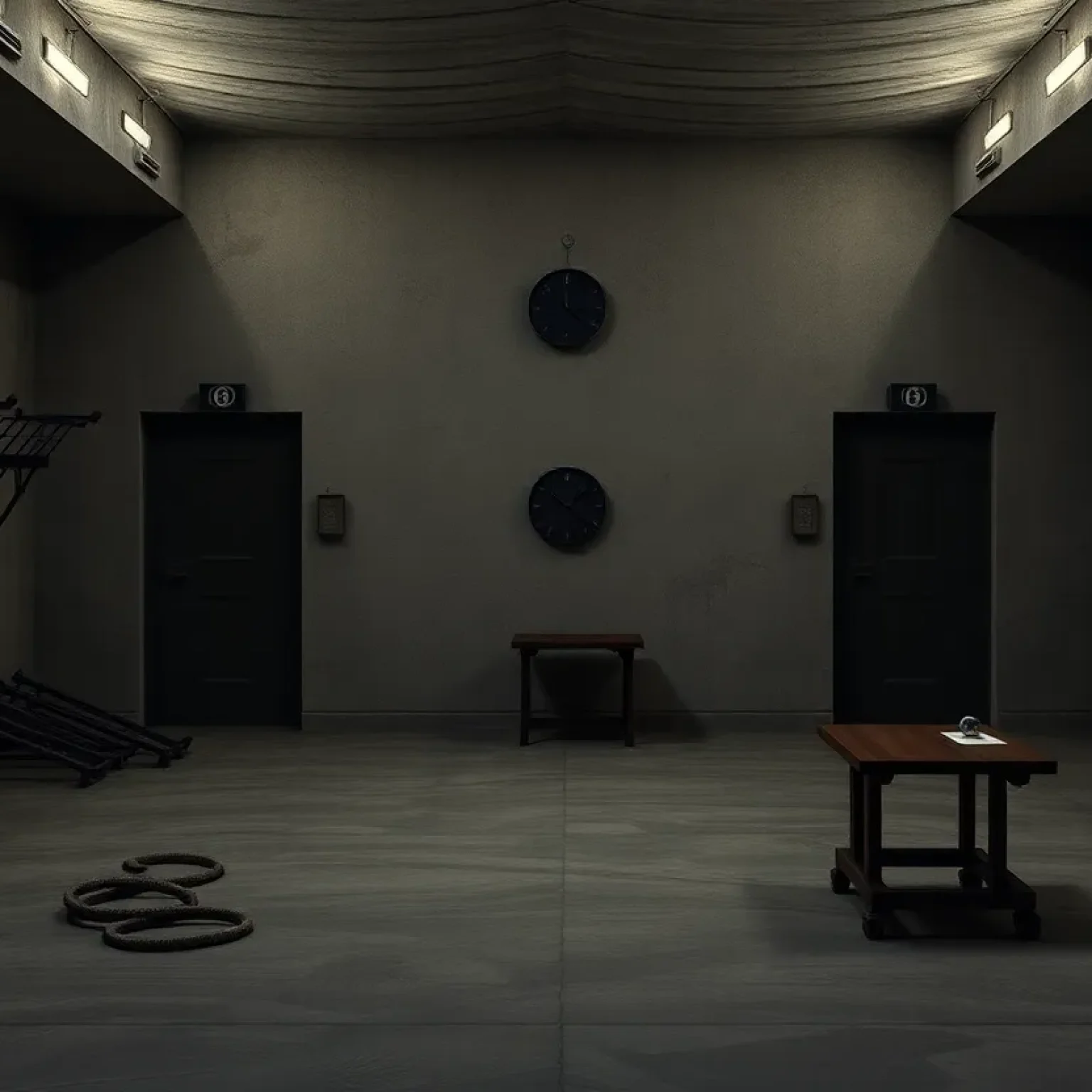 Execution chamber in South Carolina for firing squad executions.