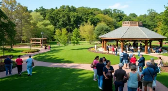 Grand Opening of Greenville Cancer Survivors Park