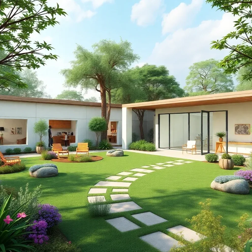 Conceptual image of the new healing and trauma center at Connie Maxwell Children's Ministries