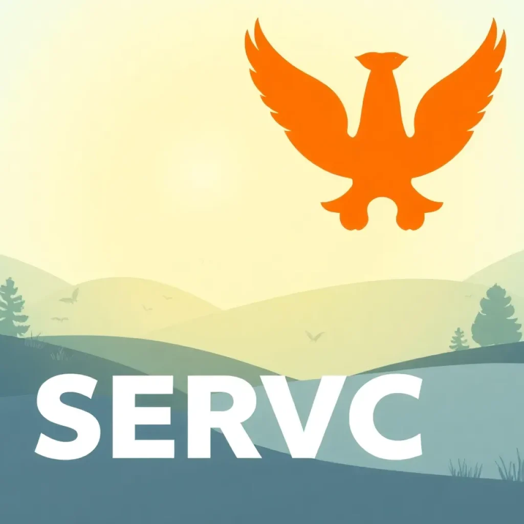 Illustration representing the legacy of a Marine Corps captain and community leader.