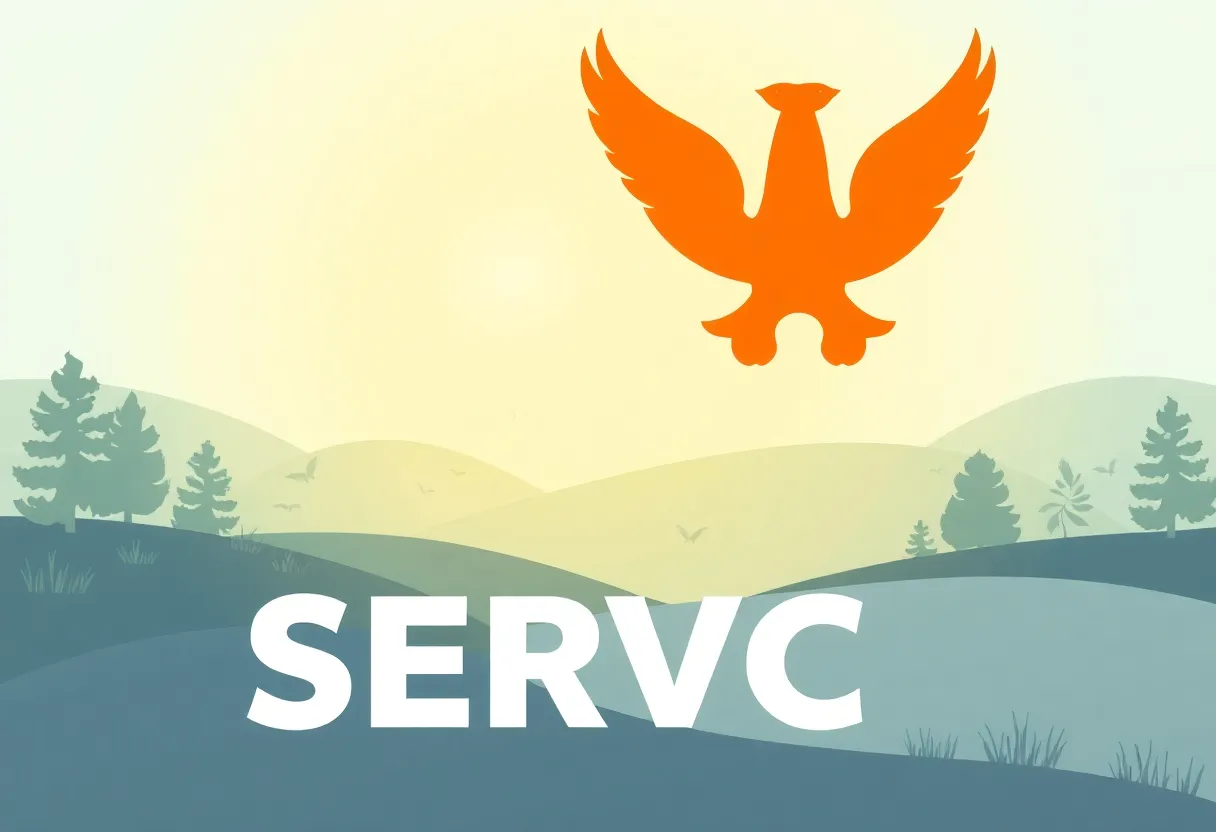 Illustration representing the legacy of a Marine Corps captain and community leader.