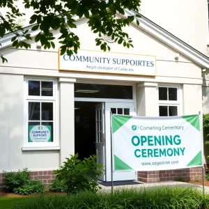 Exterior view of the new crisis services building of GGUM
