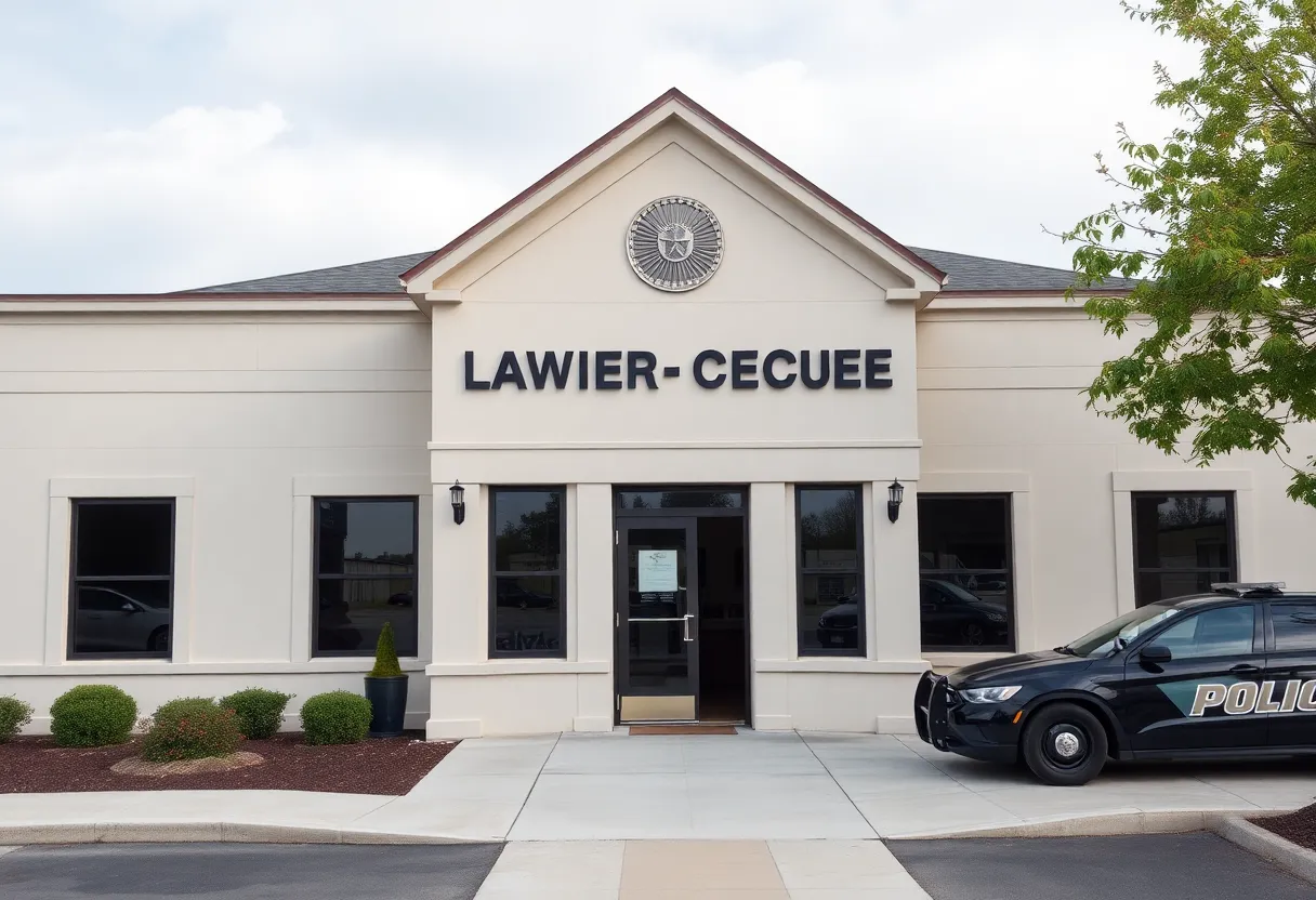 Exterior view of the Spartanburg County Sheriff's Office building
