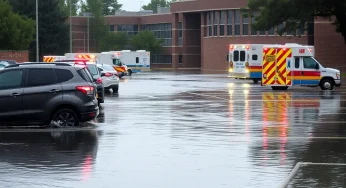 Severe Flooding Forces Evacuation of Westernport Elementary School