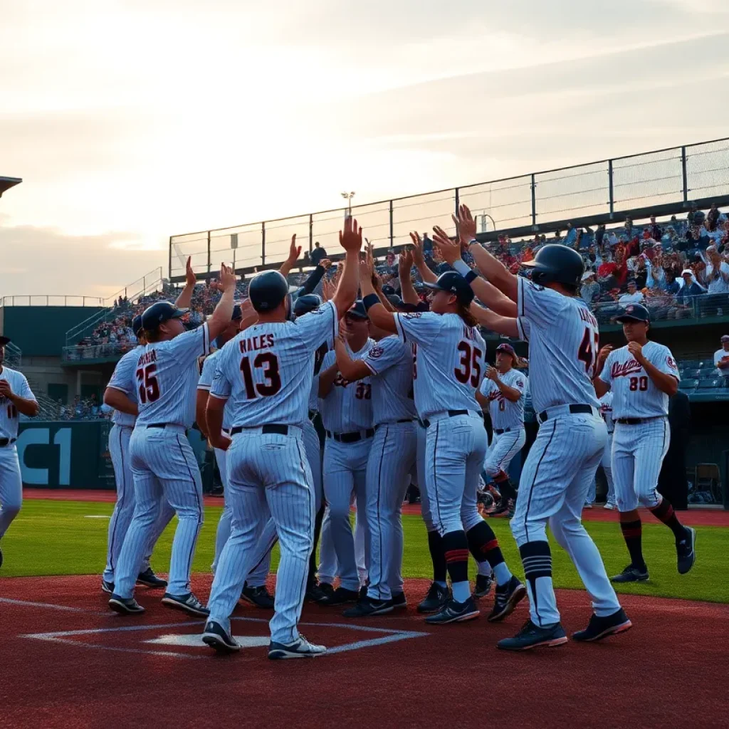 Chapin Newberry baseball team celebrates after victory