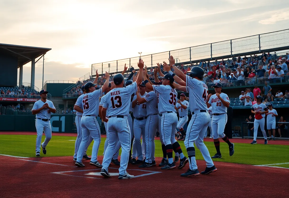 Chapin Newberry baseball team celebrates after victory