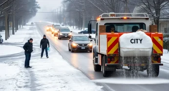 Columbia Residents Prepare for Winter Weather Warning
