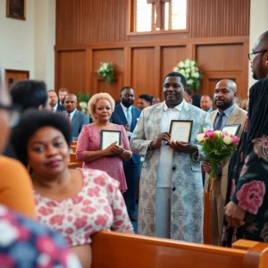 Ceremony honoring community service leader