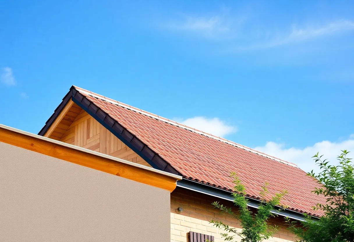 Different types of roof insulation promoting energy efficiency