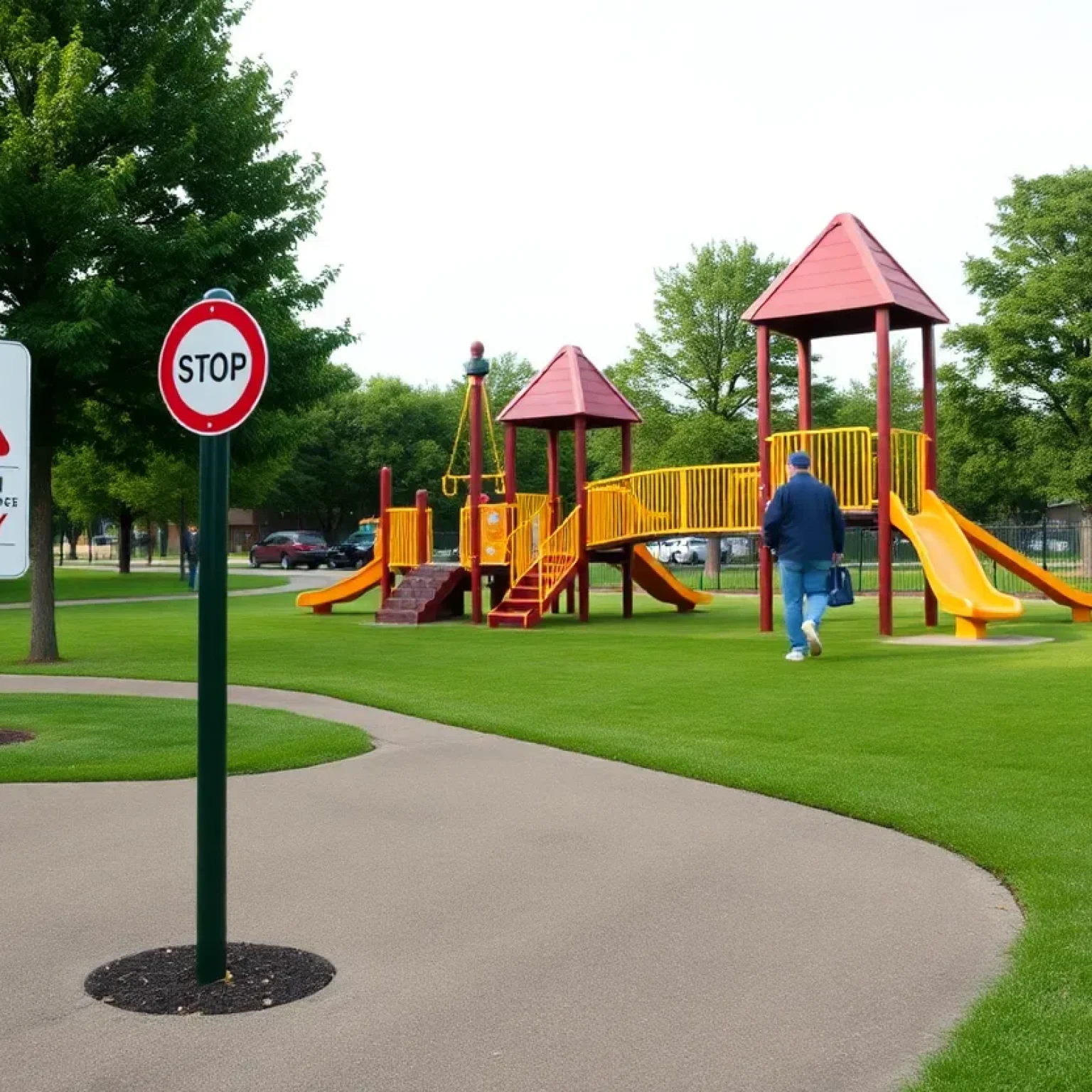 Playground safety measures post hit-and-run incident