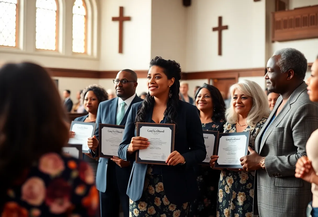 Ceremony honoring community service leaders