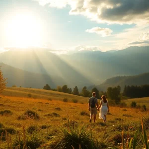 Landscape representing a loving and nurturing spirit
