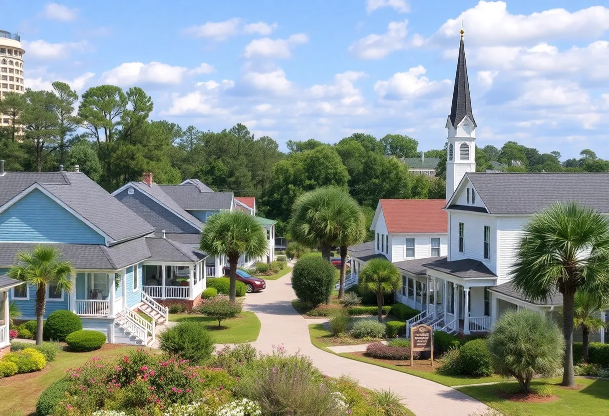 Exploring retirement towns in South Carolina