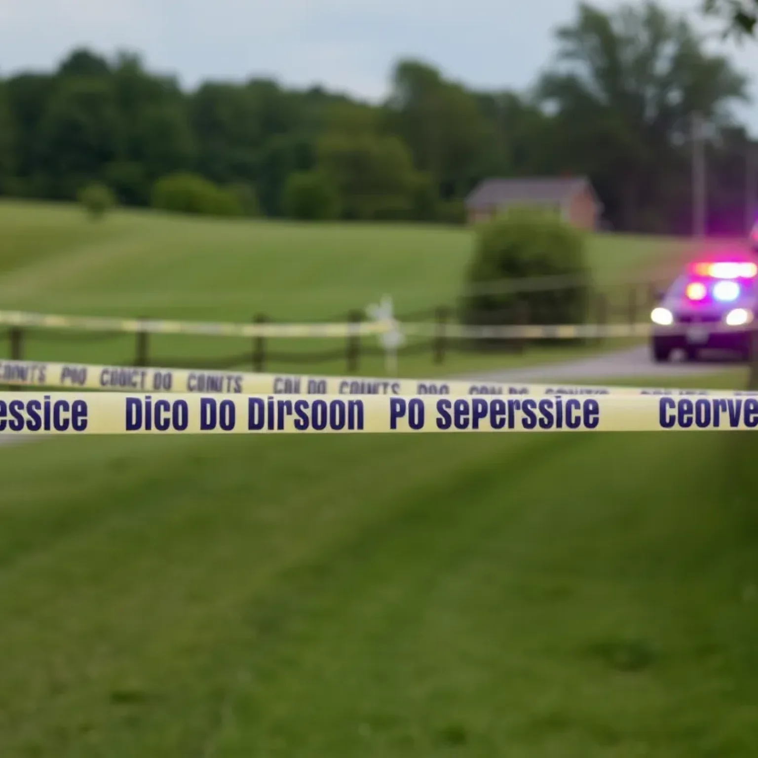 Police at the scene of the Chester County shooting