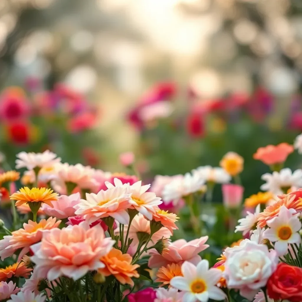 A peaceful garden in remembrance
