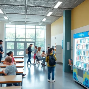 Students in a safe and engaging school environment