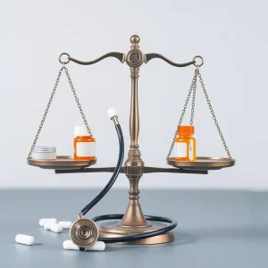 Illustration representing health care fraud prevention