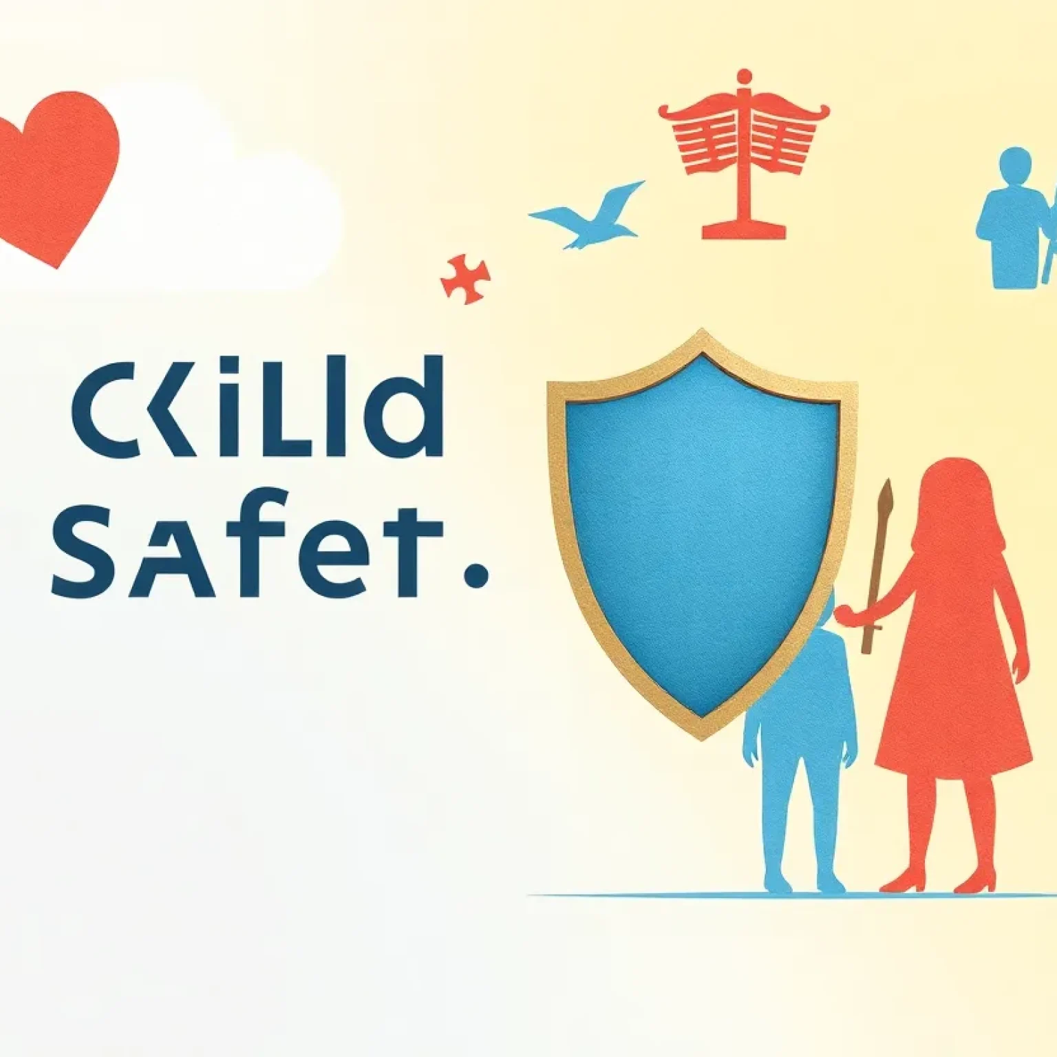 Symbol of protection and justice for children