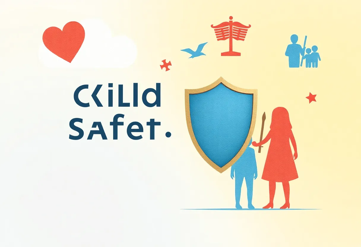 Symbol of protection and justice for children