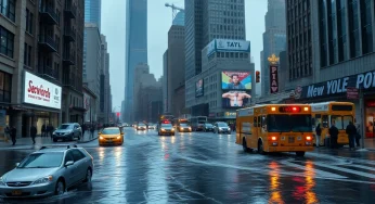 Torrential Rains Cause Flash Flooding in New York and New Jersey