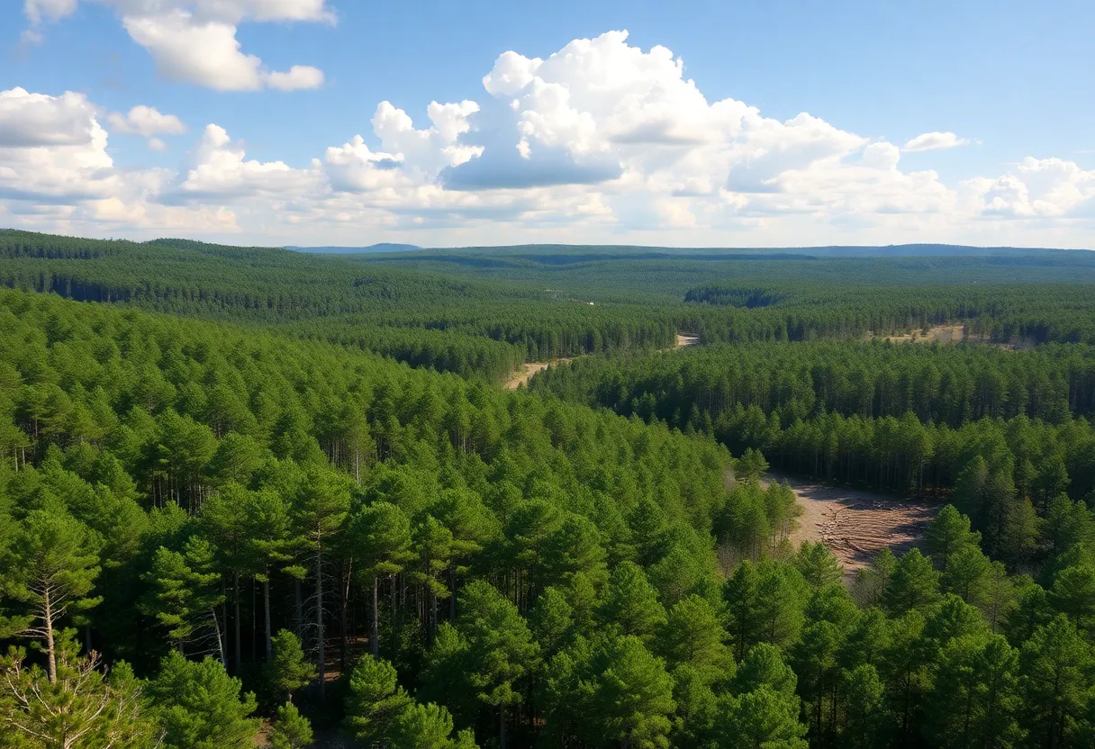 South Carolina Timber Industry Landscape
