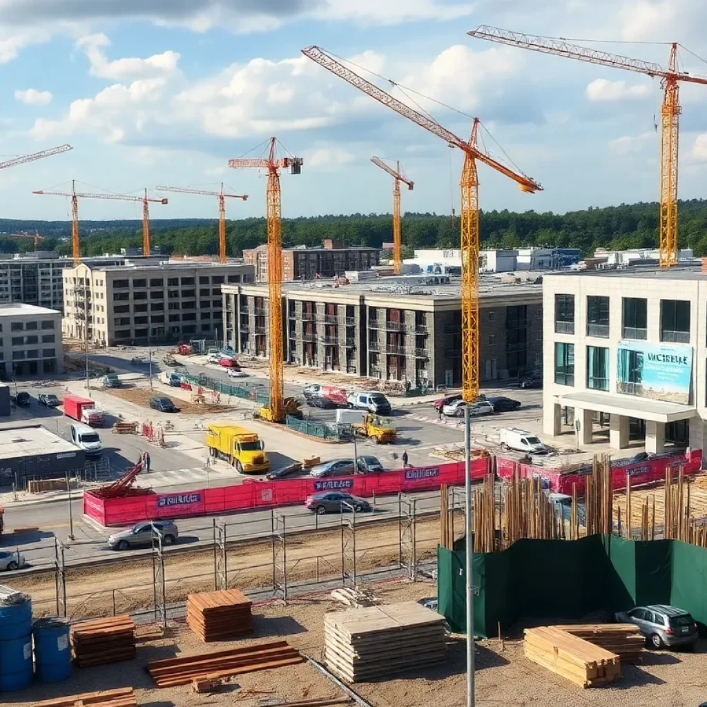 Construction Activity in Upstate South Carolina