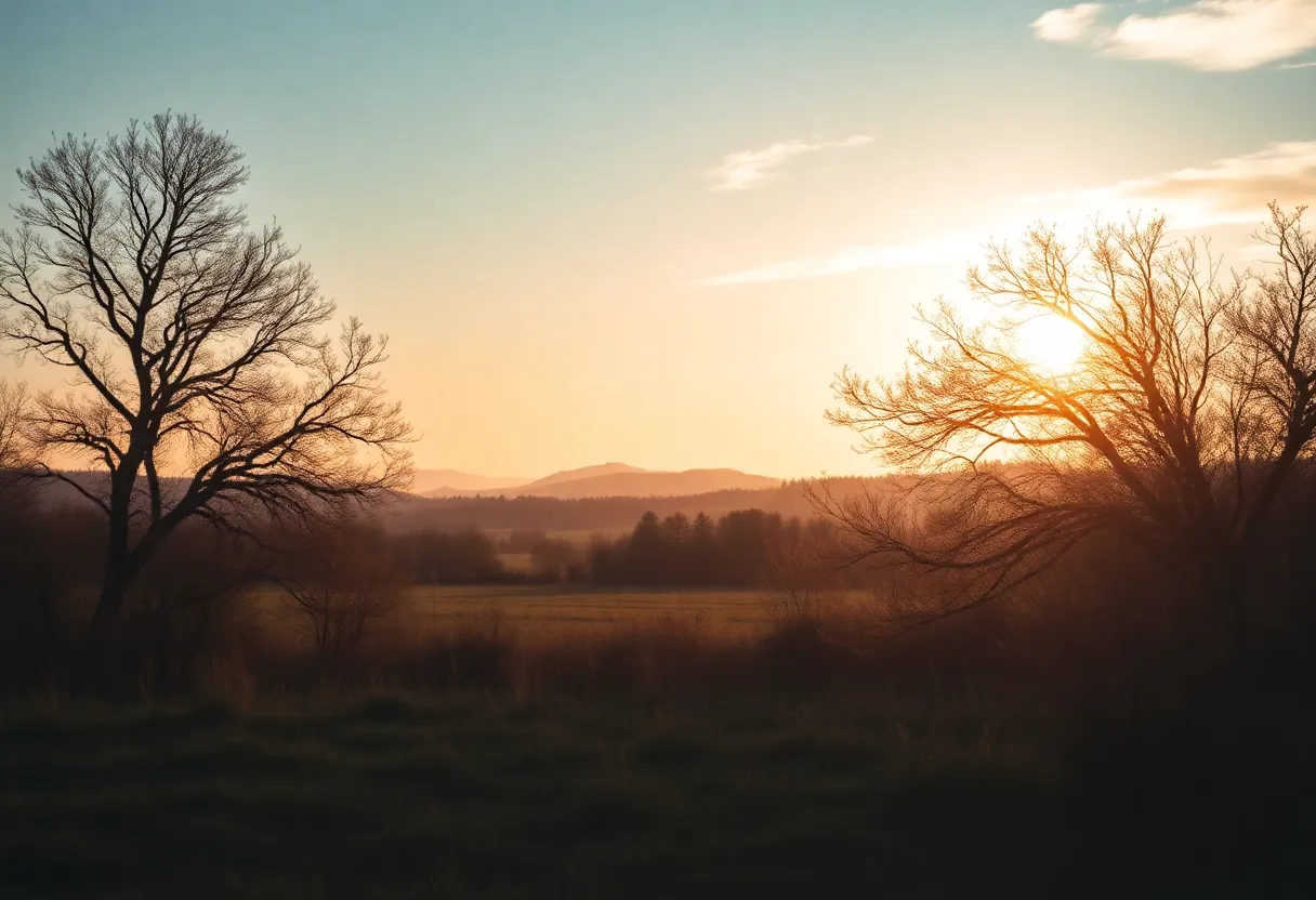 Legacy and remembrance in a peaceful landscape