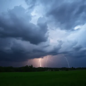 Gathering storm clouds over Greenwood County
