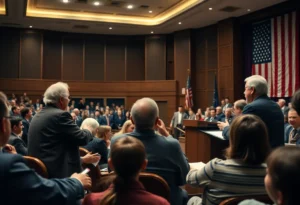 Historical debate on Constitution Day with audience participation