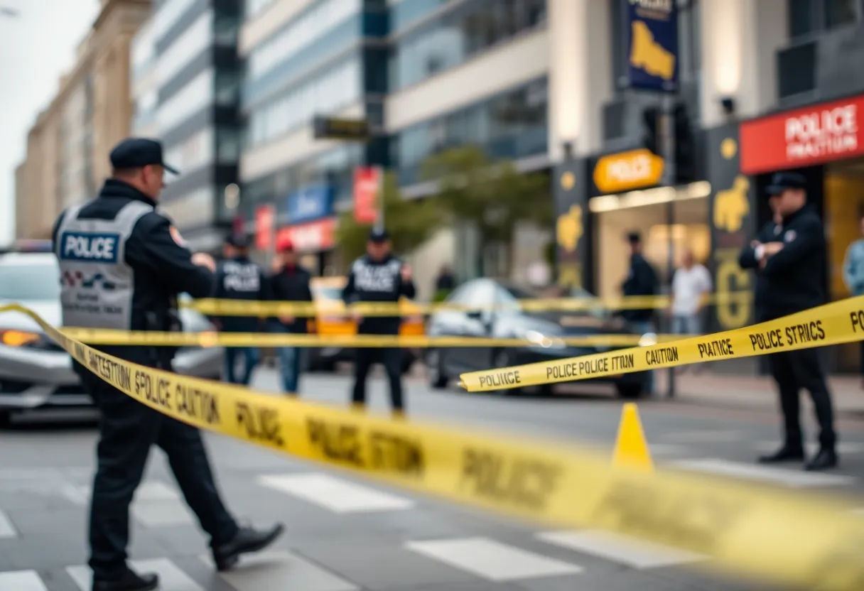 Crime scene investigation in Greenwood related to armed robberies