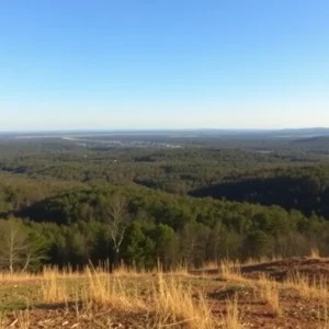 Scenic view of Greenwood County, South Carolina