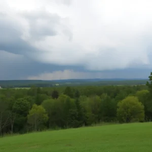 Scenic view of Greenwood County, South Carolina, reflecting nature's tranquility.