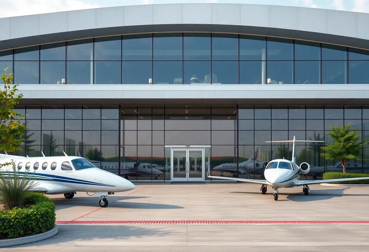 New Airport Terminal at McWhirter Field