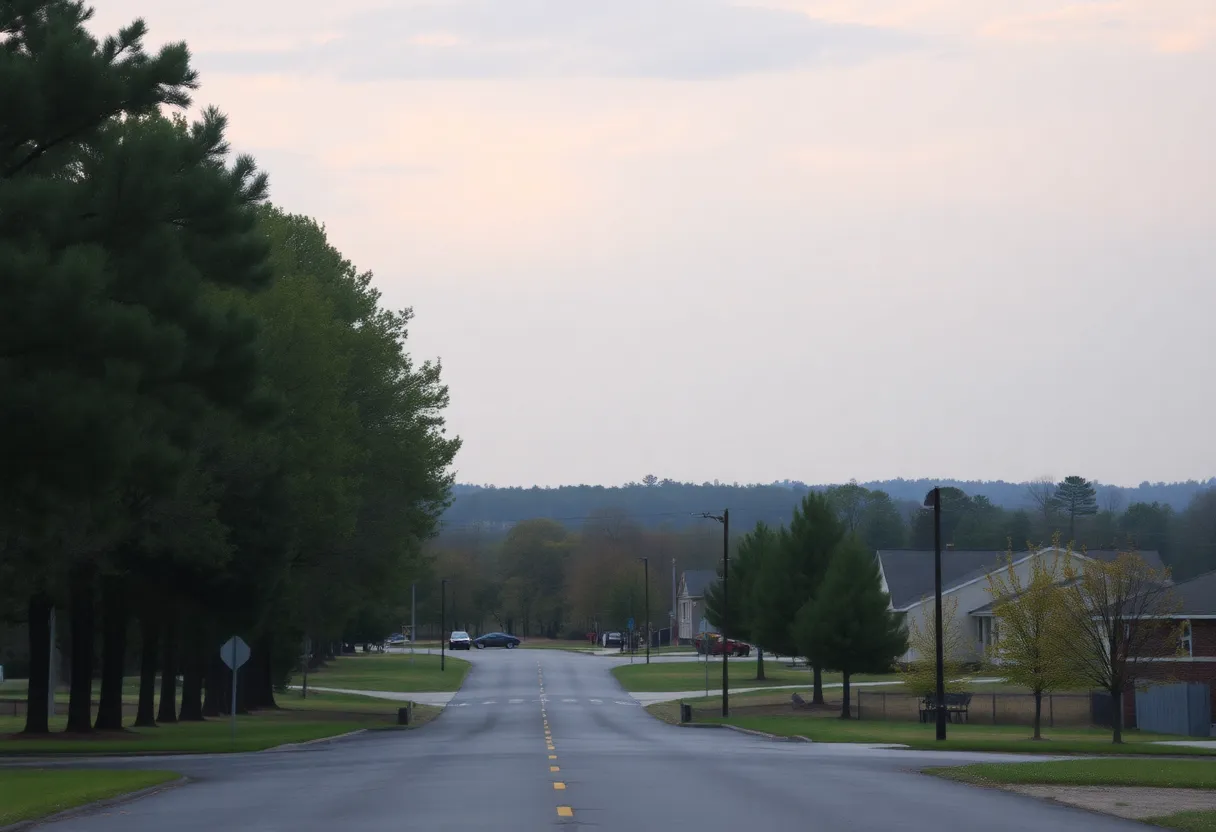 Peaceful landscape representing the Pendleton community